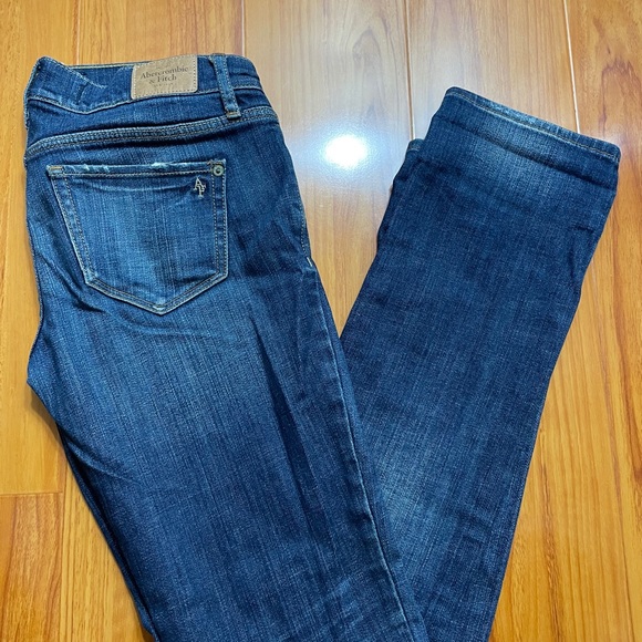 Abercrombie straight leg denim size 25 - Picture 4 of 7